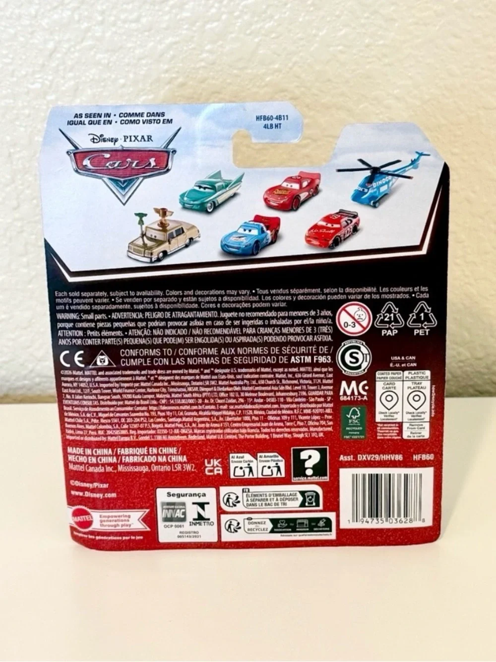 Mattel new box